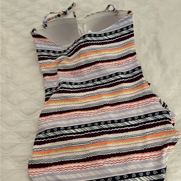 Anne Cole Swim maillot style, removable/adjustable strap; padded bra, lined Sz 8 - Picture 5 of 8